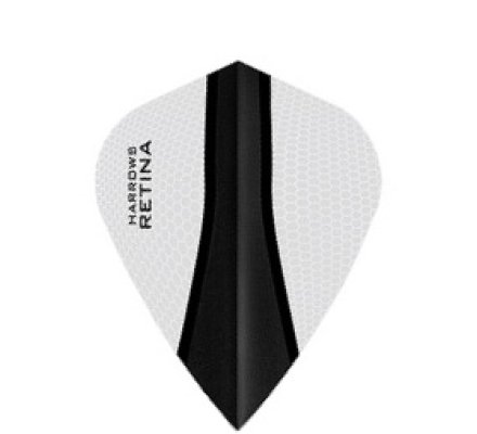 Lot de 3 ailettes de fléchette Kite Harrows Retina-X Clear 378