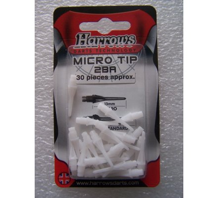 Pointes "Micro"-par paquet de 50-Micro-Blanc