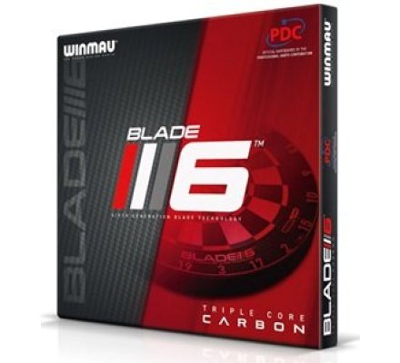 Cible de fléchettes Winmau Blade 6 Carbon
