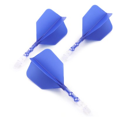 Flight/shaft Cuesoul Rost AK57 T19 Shape Bleu Clear Intermédiaire