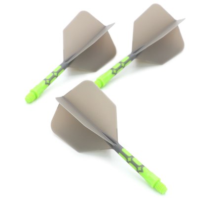 Flight/shaft Cuesoul Rost AK57 T19 Shape Grey Lime Intermédiaire