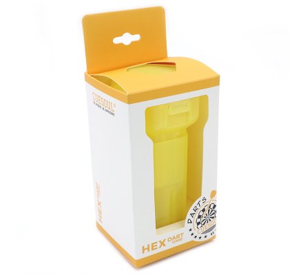 Etui HEX Chop Darts Case Jaune