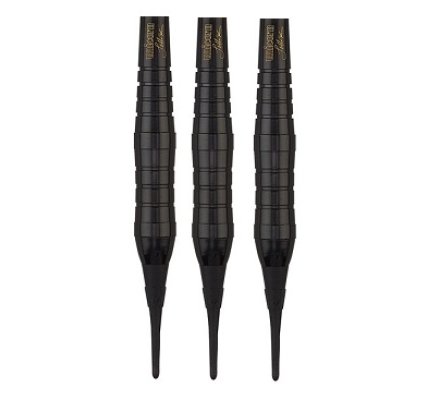 Fléchettes nylon Jelle Klaasen Black 19 gr 