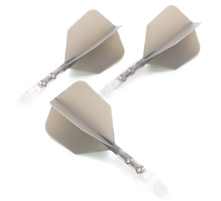 Flight/shaft Cuesoul Rost AK57 T19 Shape Grey Clear Intermédiaire