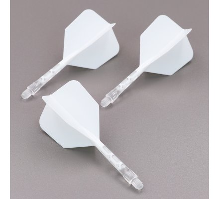 Flight/shaft Cuesoul Rost AK57 T19 Shape Blanche Clear Medium 