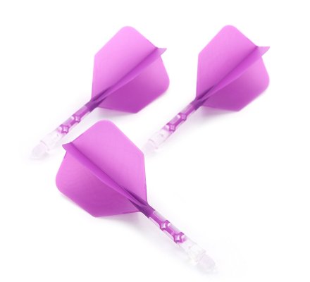 Flight/shaft Cuesoul Rost AK57 T19 Shape Purple Clear Courte