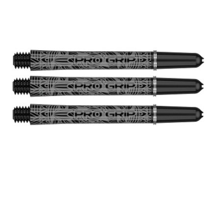 Lot de 3 Tiges de flechettes Target INK Pro Grip Noir Inter 
