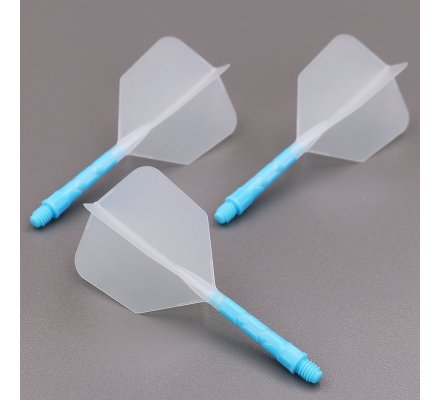 Flight/shaft Cuesoul Rost AK57 T19 Shape Clear Acqua Intermédiaire