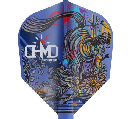 Ailettes 8 Flight Target Shape Haruki Print