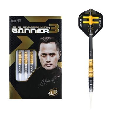 Jeu de fléchettes One80 Gunner 3 18 gr