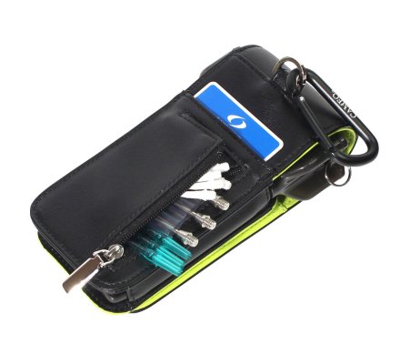 Etui Cameo Acento Noir Bleu