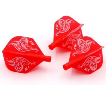 Flight/shaft Cuesoul Tero AK4 Standard Flower Red