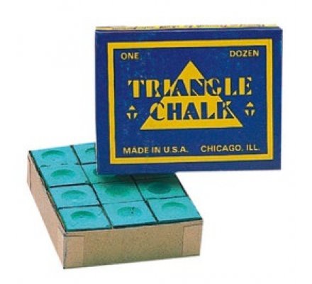 Craies Triangle Chalk-par paquet de 12-Vert