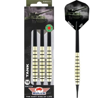 Flechettes Bull's Tank Nickel Silver 18 gr