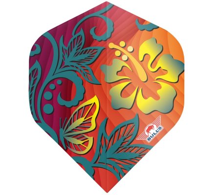 Lot de 3 ailettes Bull's Series 100 Flora Hicus