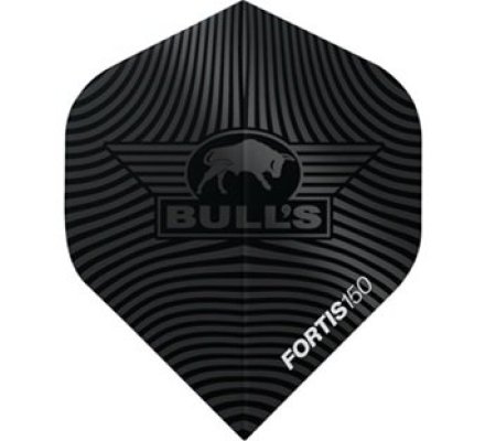 Lot de 3 ailettes Bull's Fortis Noire 150