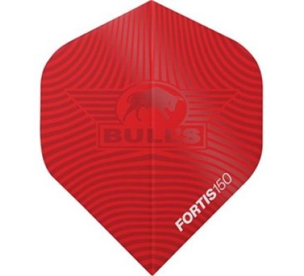 Lot de 3 ailettes Bull's Fortis Rouge 150