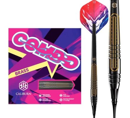 Jeu de fléchettes Caliburn - Combo - C1  Brass