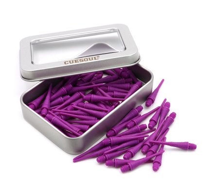Pointes de fléchettes Cuesoul Purple