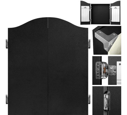 Kit Complet de cible de fléchettes traditionnelle Black