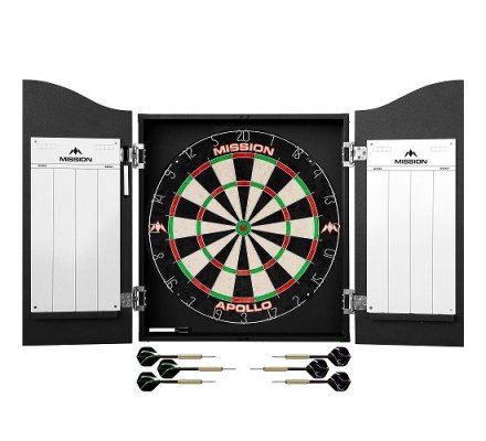 Kit Complet de cible de fléchettes traditionnelle Double 20