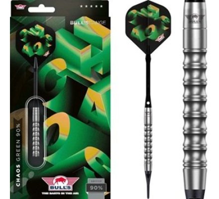 Flechettes Bull's Softtip Chaos Green 21 gr