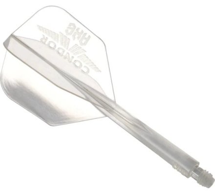 Condor AXE Dart Flights - Small - Intermédiaire - Clear