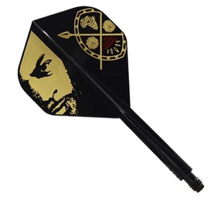 Condor AXE Dart Flights - Devon Petersen - Small - COURTE- Inspiration 3 - Black