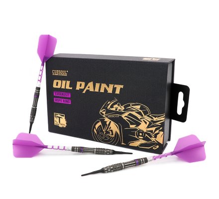 Jeu de fléchettes Nylon Cuesoul Motorcycle Exhaust 23 g