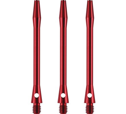 Tiges Alu Designa Rouge Longue 