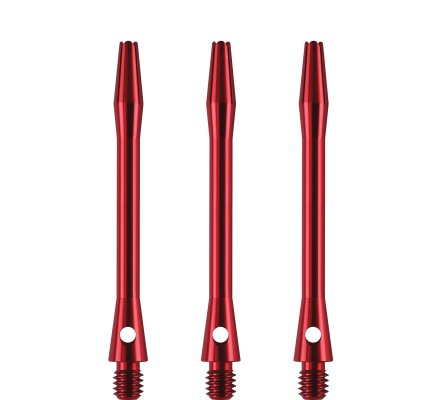 Tiges Alu Designa Rouge Medium