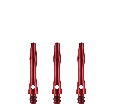 Tiges Alu Designa Rouge Ext-Courte