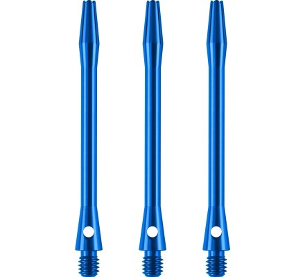 Tiges Alu Designa Bleu Longue 