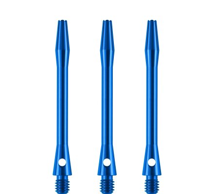 Tiges Alu Designa Bleu Medium