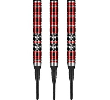Flechettes Shot Celt Claymore Darts - Black & Red
