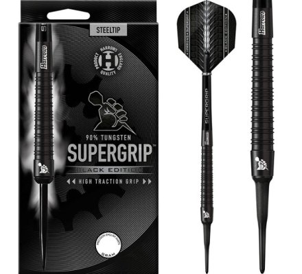 Fléchettes Harrows Supergrip Black 18gr 