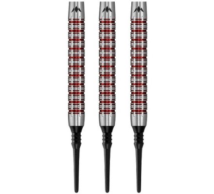 Jeu de fléchettes Mission Reiki Eleck-Grip Rouge MD347