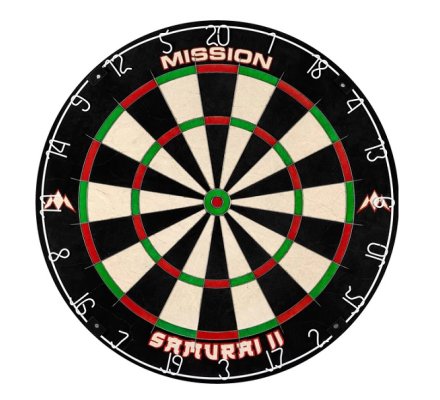 Cible de flechettes Mission Samurai II 