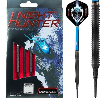 Jeu de fléchettes One80 Night Hunter-Defense 18gr 