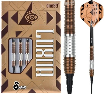 Jeu de fléchettes One80 Luxor - Delta 18 gr
