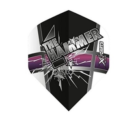 Lot de 3 ailettes standard XQMax Andy Hamilton P091