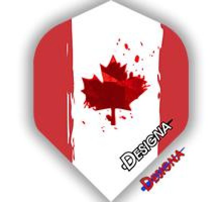 Lot de 3 ailettes Designa Patriote Canada D107