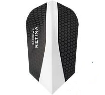 Lot de 3 ailettes de fléchette Slim Harrows Retina Clear 186