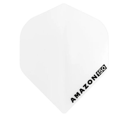 Lot de 3 ailettes de flechettes Standard Amazon blanche 150