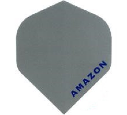 Lot de 3 ailettes de fléchettes Standard Amazon Pastel Silver A492