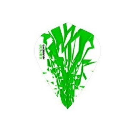 Lot de 3 ailettes Kite Harrows Rapide Verte R0669