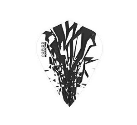 Lot de 3 ailettes Kite Harrows Rapide Smokey R0683