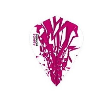 Lot de 3 ailettes Kite Harrows Rapide Rose R0685