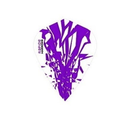 Lot de 3 ailettes Kite Harrows Rapide Purple R0689