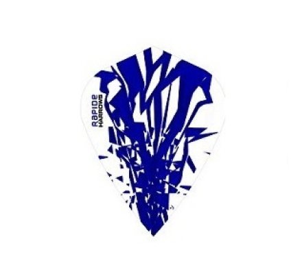 Lot de 3 ailettes Kite Harrows Rapide Bleu Nuit R0692